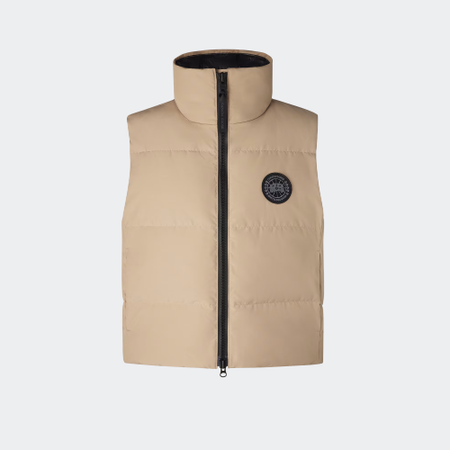 Grandview Cropped Vest Black Label (Women, , XS) - Canada Goose - Modalova