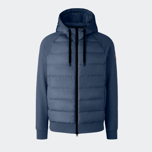 Giubbino con cappuccio con zip intera Huron HyBridge® (Uomo, , S) - Canada Goose - Modalova