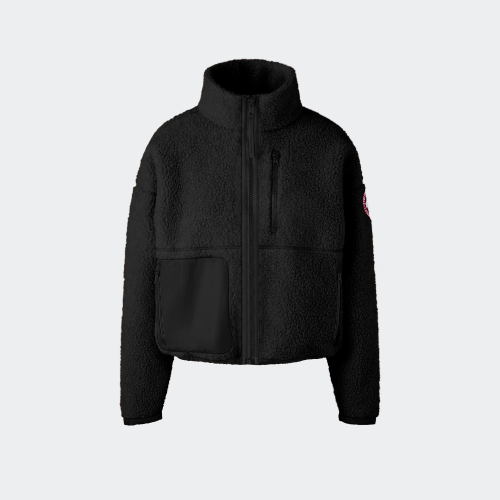 Simcoe Zip Up Fleece Sweater (Women, , L) - Canada Goose - Modalova