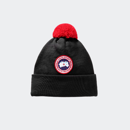 Toque con pon pon in lana merino da bambino (Bambino, , TAGLIA UNICA) - Canada Goose - Modalova