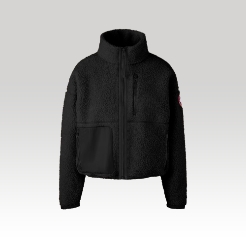 Simcoe Zip Up Fleece Sweater (Women, , L) - Canada Goose - Modalova