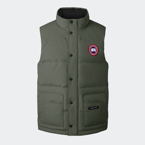 Freestyle Weste mit rundem Kragen (Männlich, , XL) - Canada Goose - Modalova