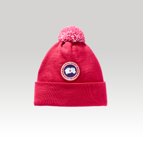 Toque con pon pon in lana merino da bambino (Bambino, , TAGLIA UNICA) - Canada Goose - Modalova