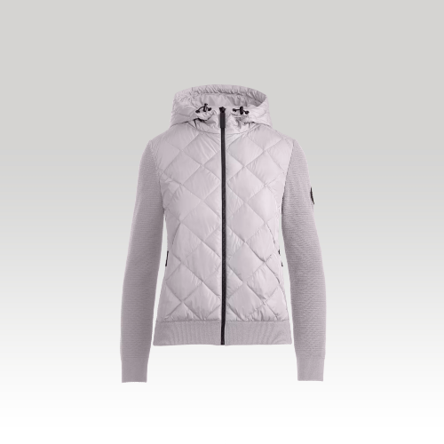 HyBridge® Steppstrick-Kapuzenjacke mit Black Label (Weiblich, , S) - Canada Goose - Modalova