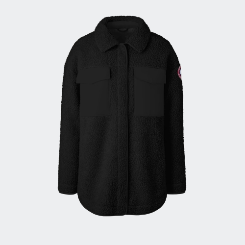 Giacca-camicia in High Pile Fleece Simcoe (Donna, , S) - Canada Goose - Modalova