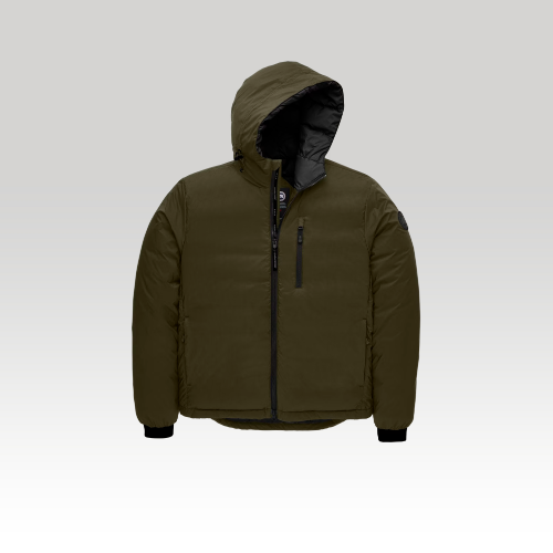 Lodge Kapuzenjacke mit Black Label (Männlich, , S) - Canada Goose - Modalova