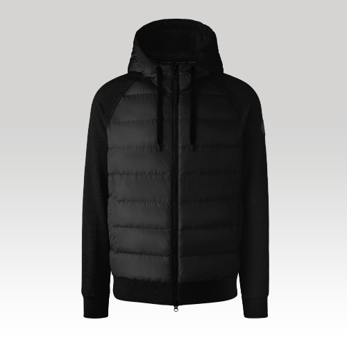 HyBridge® Huron Kapuzenjacke mit durchgehendem Reißverschluss und Label (Männlich, , XXL) - Canada Goose - Modalova