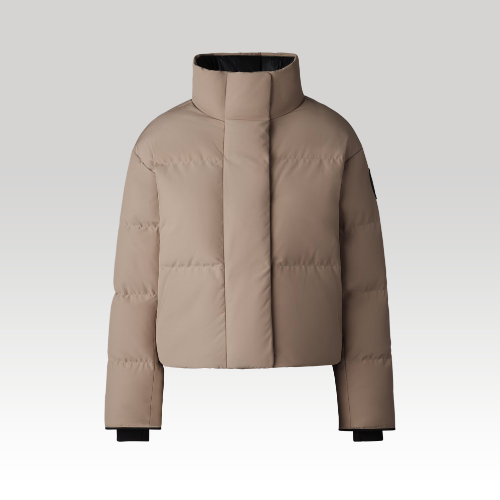 Grandview Cropped Jacket Black Label (Women, , L) - Canada Goose - Modalova