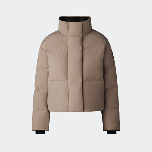 Grandview Cropped Jacket Black Label (Women, , L) - Canada Goose - Modalova