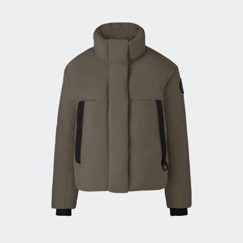 Kurze Junction Steppjacke mit Black Label (Weiblich, , XS) - Canada Goose - Modalova