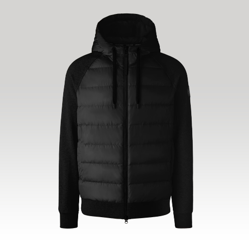 HyBridge® Huron Kapuzenjacke mit durchgehendem Reißverschluss und Label (Männlich, , XL) - Canada Goose - Modalova