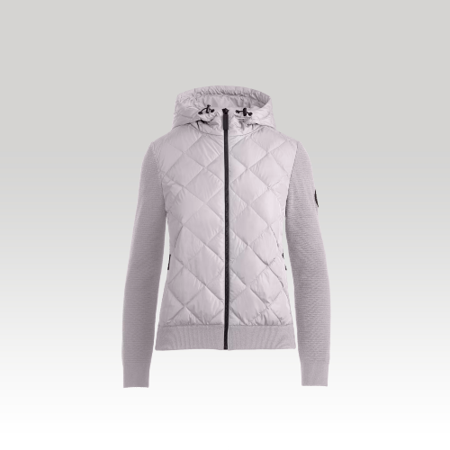 HyBridge® Steppstrick-Kapuzenjacke mit Black Label (Weiblich, , L) - Canada Goose - Modalova