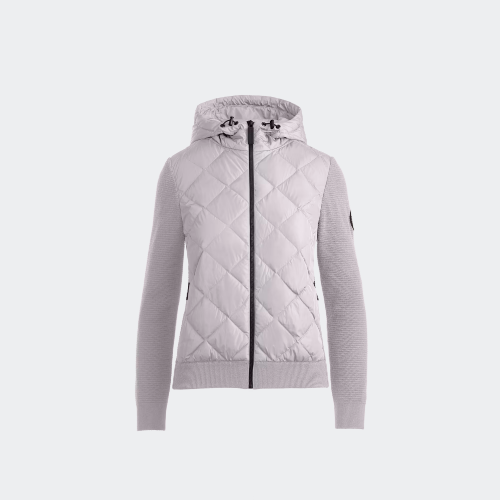 HyBridge® Steppstrick-Kapuzenjacke mit Black Label (Weiblich, , XL) - Canada Goose - Modalova