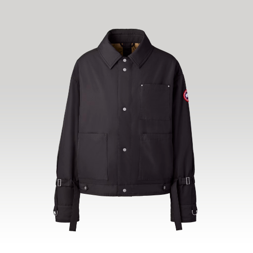 Gepolsterte Trucker Jacke mit Riemen (Männlich, , L) - Canada Goose - Modalova