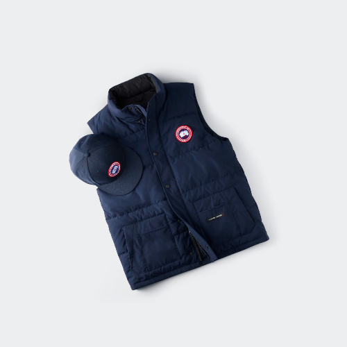 Gilet Freestyle Crew e il cappellino set per lui (Uomo, , M) - Canada Goose - Modalova