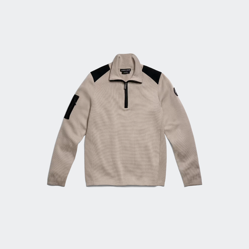 Stormont Pullover mit ¼-Reißverschluss und Black Label (Männlich, , S) - Canada Goose - Modalova
