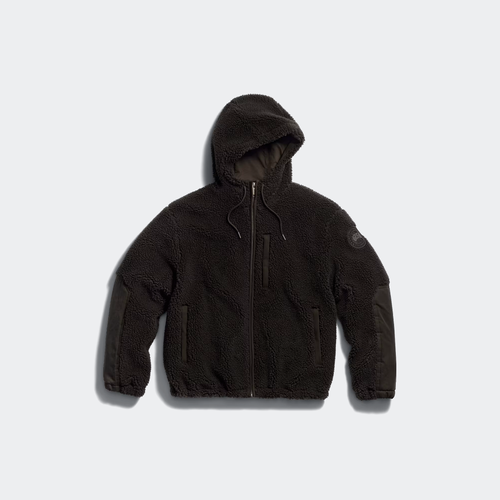 Giubbino con cappuccio e cerniera in pile Harrier (Uomo, , L) - Canada Goose - Modalova