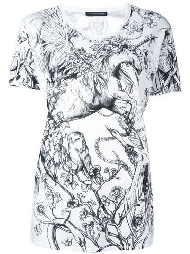 T-shirt imprimé - Alexander McQueen - Modalova