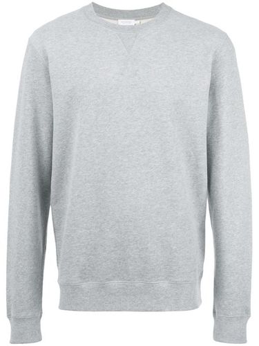 Plain crew neck sweatshirt - Sunspel - Modalova