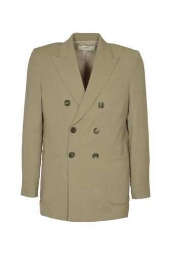 Double-breasted Buttoned Blazer - Ami Alexandre Mattiussi - Modalova