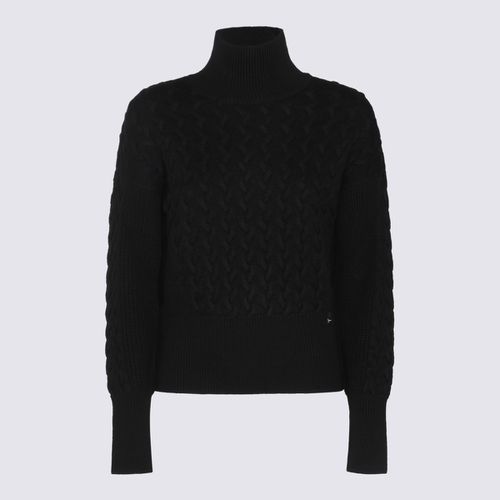 Herno Black Wool Knitwear - Herno - Modalova