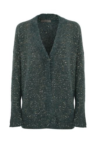 D. Exterior Alpaca Blend Sequined Cardigan - D.Exterior - Modalova