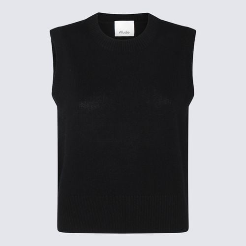 Allude Black Wool Knitwear - Allude - Modalova