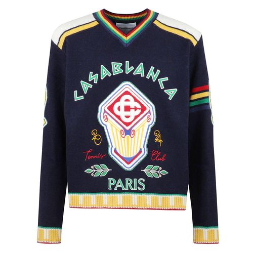 Casablanca Fraternity Jumper - Casablanca - Modalova