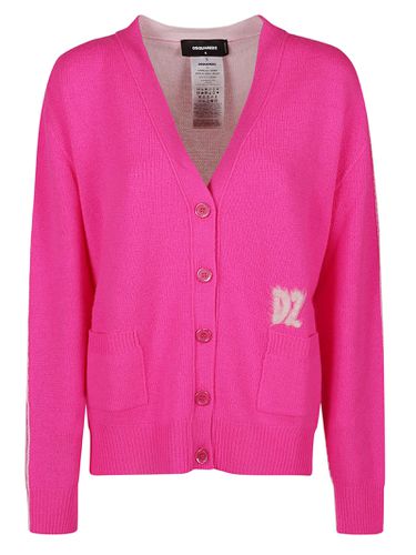 Dsquared2 Contrast Color Cardigan - Dsquared2 - Modalova