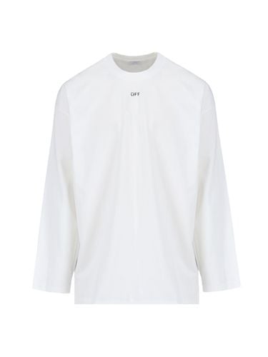 Off-White Logo T-shirt - Off-White - Modalova