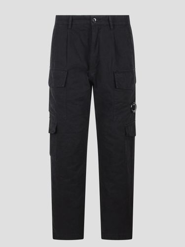 C. P. Company Pants In Black Cotton - C.P. Company - Modalova