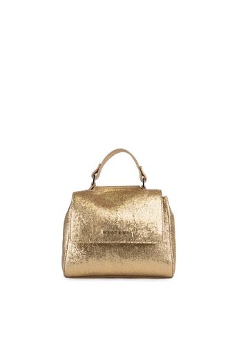 Sveva Light Tote Bag In Gold Printed Nappa - Orciani - Modalova