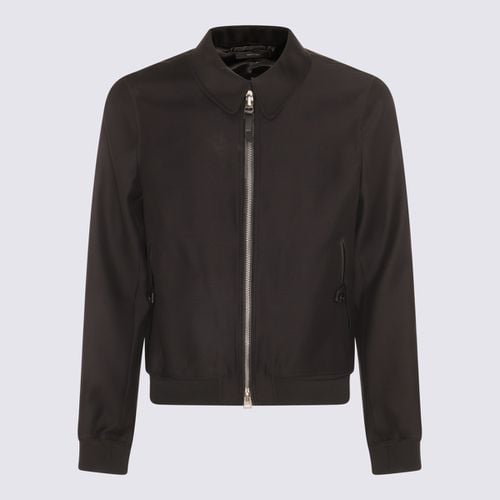 Tom Ford Black Wool Casual Jacket - Tom Ford - Modalova