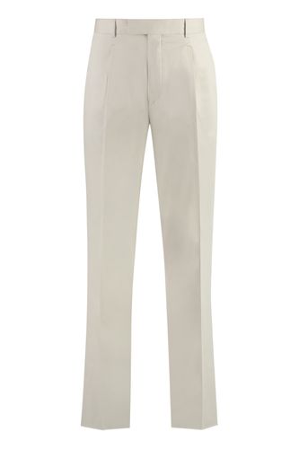 Zegna Stretch Cotton Chino Trousers - Zegna - Modalova