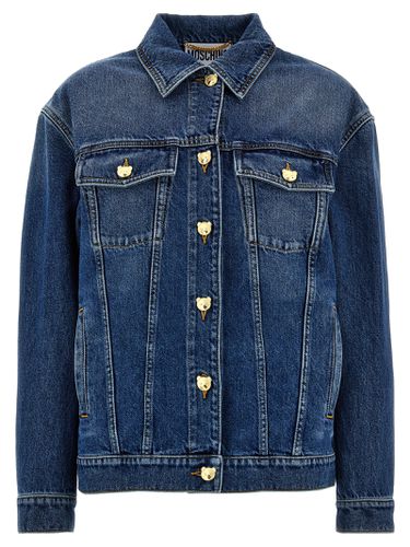 Moschino teddy Button Jacket - Moschino - Modalova