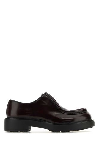 Grape Leather Diapason Lace-up Shoes - Prada - Modalova