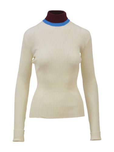 Calvin Klein White Turtleneck - Calvin Klein - Modalova