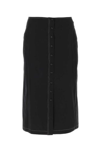 Low Classic Black Crepe Skirt - Low Classic - Modalova