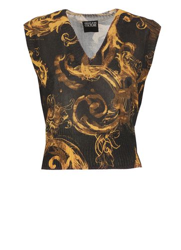 Watercolour Couture Sweater - Versace Jeans Couture - Modalova