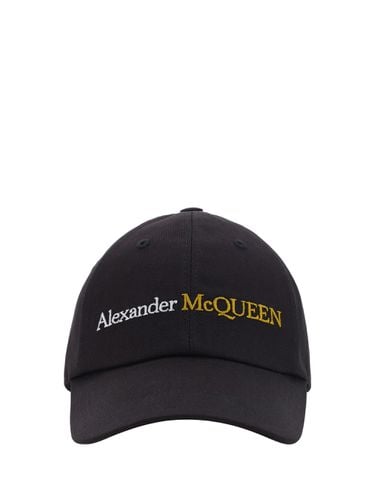 Logo Embroidered Baseball Cap - Alexander McQueen - Modalova