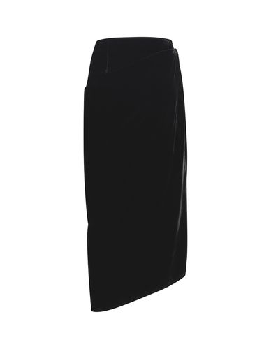 Etro Black Velvet Midi Skirt - Etro - Modalova