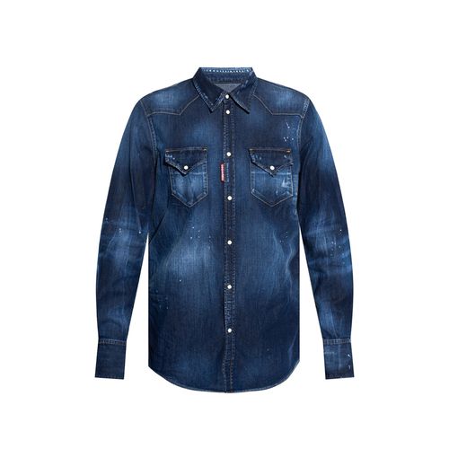 Dsquared2 Denim Shirt - Dsquared2 - Modalova