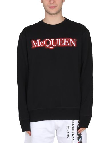 Logo Detail Sweatshirt - Alexander McQueen - Modalova