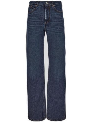 Logo Patch Straight Leg Jeans - SportMax - Modalova