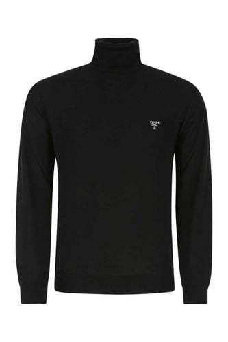 Prada Black Wool Sweater - Prada - Modalova