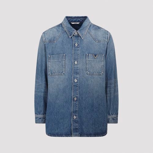 Valentino Denim Shirt - Valentino - Modalova