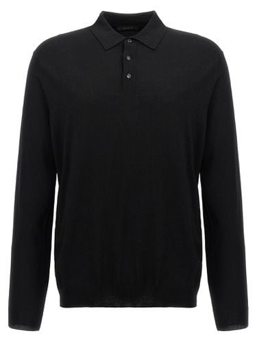 Zanone Wool Polo Shirt - Zanone - Modalova