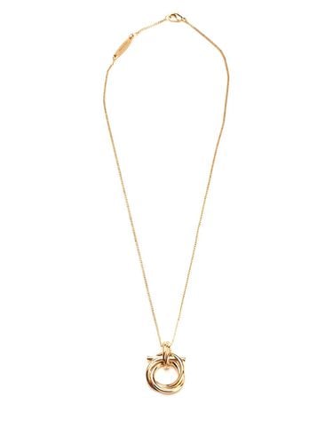 Ferragamo gancini Pendant Necklace - Ferragamo - Modalova