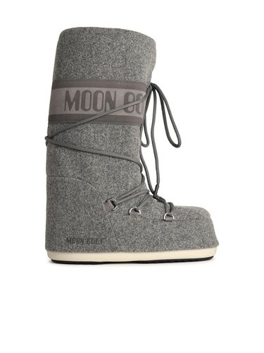 Moon Boot icon In Grey Fabric - Moon Boot - Modalova