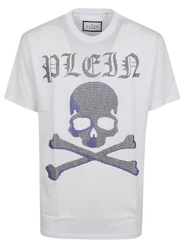 T-shirt Round Neck Ss Skull & bones - Philipp Plein - Modalova